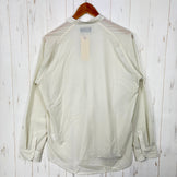 【Unisex 4 アイボリー系】 Axesquin Elements ( アクシーズクインエレメンツ ) ソフト シェル の バンド カラー シャツ Soft Shell Band Collar Shirt ナイロン ウェア トップス インナー シャツ ロングスリーブ