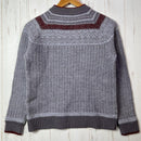 【Women's S ブラウン系】 Patagonia ( パタゴニア ) ウール ニットセーター ジップアップ Wool Knit Sweater Zip-Up 生産終了モデル 入手困難 ウェア トップス インナー シャツ ロングスリーブシャツ ウール z000550-8
