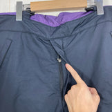 【Men's 36 ブラック系】 1995 Patagonia ( パタゴニア ) ナイトロ II パンツ Nitro II Pants Black / Regal Purple ナイロン ウェア ボトムス ロングパンツ ハードシェル z00061079 Black
