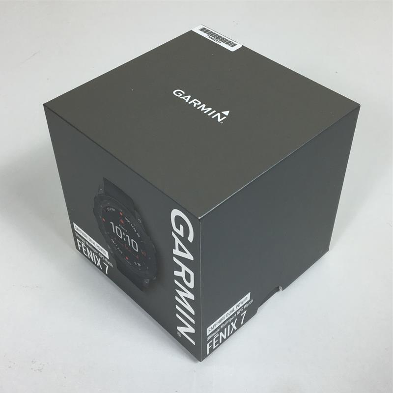 【OneSize ブラック系】 Garmin ( ガーミン ) フェニックス 7 Fenix 7 Sapphire Dual Power Ti Carbon Gray Dlc / Black Gps スマートウォッチ + Hemsut Watch Bands セット