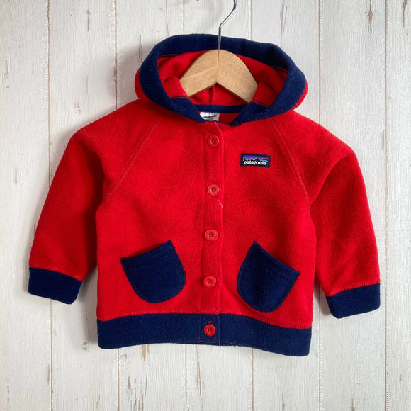 【Baby's 18M レッド系】 2014 Patagonia ( パタゴニア ) スワーリー トップ ジャケット Swirly Top Jacklet ポリエステル ウェア トップス アウター ジャケット フリース z00058080  フリース アウター ジャケッ