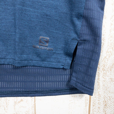 【Women's S ネイビー系】 Salomon ( サロモン ) クールショートスリーブティー ウェア トップス インナー シャツ ショートスリーブTシャツ クルーネック 化繊 z00051578 化繊 ショートスリーブTシャツ クルーネック インナー シャツ ト - 【公式】2ndGEAR（セカンドギア）Webショップ【登山用品・アウトドア用品専門 買取販売店】
