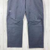 [Men's 30-Short Black] Arcteryx Cronin Cotton Pant Organic Cotton Apparel Bottoms Long Pants Cotton z00057408 Cotton Long Pants Bottoms Apparel