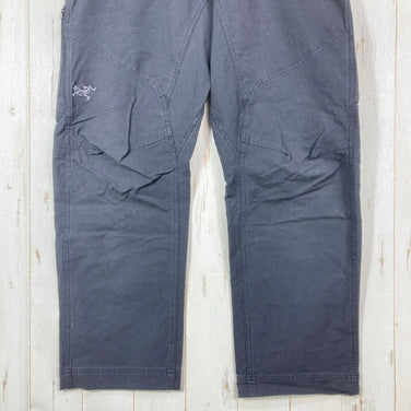 [Men's 30-Short Black] Arcteryx Cronin Cotton Pant Organic Cotton Apparel Bottoms Long Pants Cotton z00057408 Cotton Long Pants Bottoms Apparel