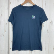 【Women's 8 ブラック系】 Rab ( ラブ ) トゥク ビスタ ティー Tuku Vista Tee QCC-17 Beluga z00058279 Beluga コットン ショートスリーブTシャツ クルーネック インナー シャツ トップス ウェア
