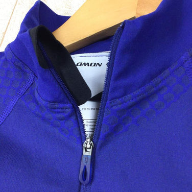 【Women's M ブルー系】 Salomon ( サロモン ) エクゾ モーション 1/2 ジップ 長袖tee ウィメンズ Exo Motion 1/2 Zip Ls Tee W L30926400 International Women's 化繊 ロングスリー - 【公式】2ndGEAR（セカンドギア）Webショップ【登山用品・アウトドア用品専門 買取販売店】