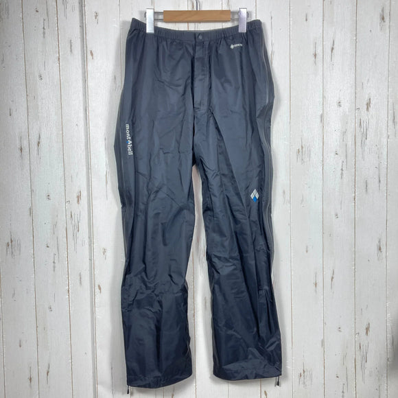 【Men's S ブラック系】 Montbell ( モンベル ) ストーム クルーザー フル ジップ パンツ Storm Cruiser Full Zip Pants ナイロン ウェア ボトムス ロングパンツ レインシェル z00055583  レインシェル ロン