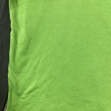 The North Face 男士中号绿色长袖 Dacron QD Crew 夹克（长袖）涤纶抓绒夹克（z00054264）