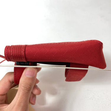 One Size Red Montbell Adjustable Bottle Holder DRD Nylon Bag Storage Bottle Holder z00053187 DRD Bottle Holder Bag Storage