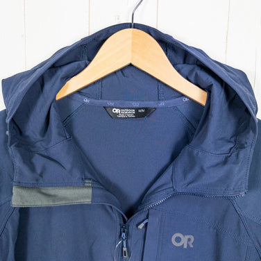 【Men's M ネイビー系】 Outdoor Research ( アウトドアリサーチ ) フェロッシー フーディ Ferrosi Hoodie ナイロン ウェア トップス アウター ジャケット ソフトシェル z00053404  ソフトシェル アウター ジャケッ