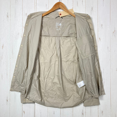 【Men's S ベージュ系】 Mountain Hardwear ( マウンテンハードウェア ) コアシェル シャツ Core Shell Shirt YAMAP別注 ナイロン ウェア トップス インナー シャツ ロングスリーブシャツ 化繊 z00060103