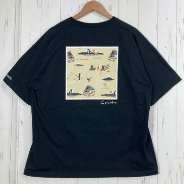 【Men's XL ブラック系】 Columbia ( コロンビア ) クレストトゥーバレーショートスリーブT シャツ コットン ウェア トップス インナー シャツ ショートスリーブシャツ コットン z00059477  コットン ショートスリーブシャツ インナー シ