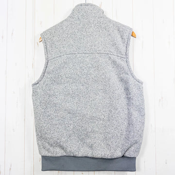 【Men's S グレー系】 Patagonia ( パタゴニア ) インサレーテッド ベター セーター ベスト Insulated Better Sweater Vest STH 生産終了モデル 入手困難 ニット調フリース ポリエステル ウェア トップス ベスト - 0