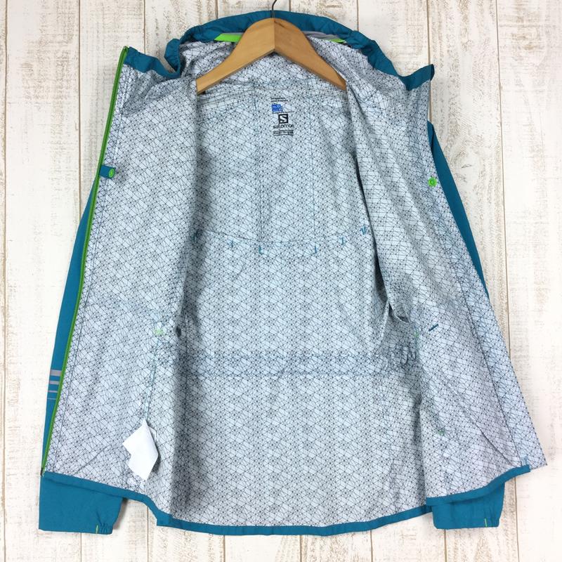 【女款XS蓝色系列】Salomon女式闪电防水外套Lightning Wp Jkt L39270900国际女式雨壳外套上衣