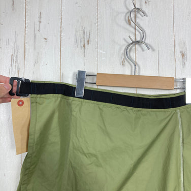 【Unisex XS/S グリーン系】 Millet ( ミレー ) ブリーズバリヤー ラップ スカート BREATHEBARRIER WRAP SKIRT U 耐久撥水 パッカブル ナイロン ウェア ボトムス スカート z00061087  スカート ボトムス ウェア