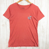 【Women's S レッド系】 2016 Patagonia ( パタゴニア ) パタロハ サイン Tシャツ Pataloha Sign T-Shirt SUMR オーガニックコットン ウェア トップス インナー シャツ ショートスリーブTシャツ クルーネック 化繊 - 【公式】2ndGEAR（セカンドギア）Webショップ【登山用品・アウトドア用品専門 買取販売店】