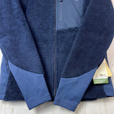 Montbell Clim Air Jacket, Women's Medium, Navy. This polyester fleece jacket is perfect for outerwear. Product code: z00054660.