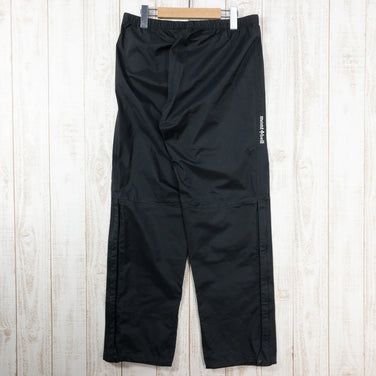 【Men's M ブラック系】 Montbell ( モンベル ) サンダーパス パンツ ナイロン 1128637 Asian Men's レインシェル ロングパンツ ボトムス ウェア - 【公式】2ndGEAR（セカンドギア）Webショップ【登山用品・アウトドア用品専門 買取販売店】