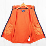 男士小号橙色 2017 Patagonia R1 全拉链夹克，涤纶羊毛外套，带 Polartec Power Dry 功能 (z00053178)