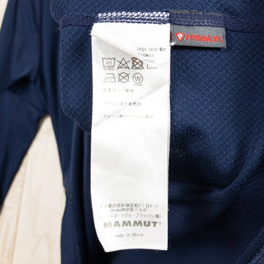 【Men's L ネイビー系】 Mammut ( マムート ) パフォーマンス ドライ ジップ ロングスリーブ Performance Dry Zip Longsleeve プリマロフト 1016-00220 Men's 化繊 アウター ジャケット トップス ウェ - 【公式】2ndGEAR（セカンドギア）Webショップ【登山用品・アウトドア用品専門 買取販売店】