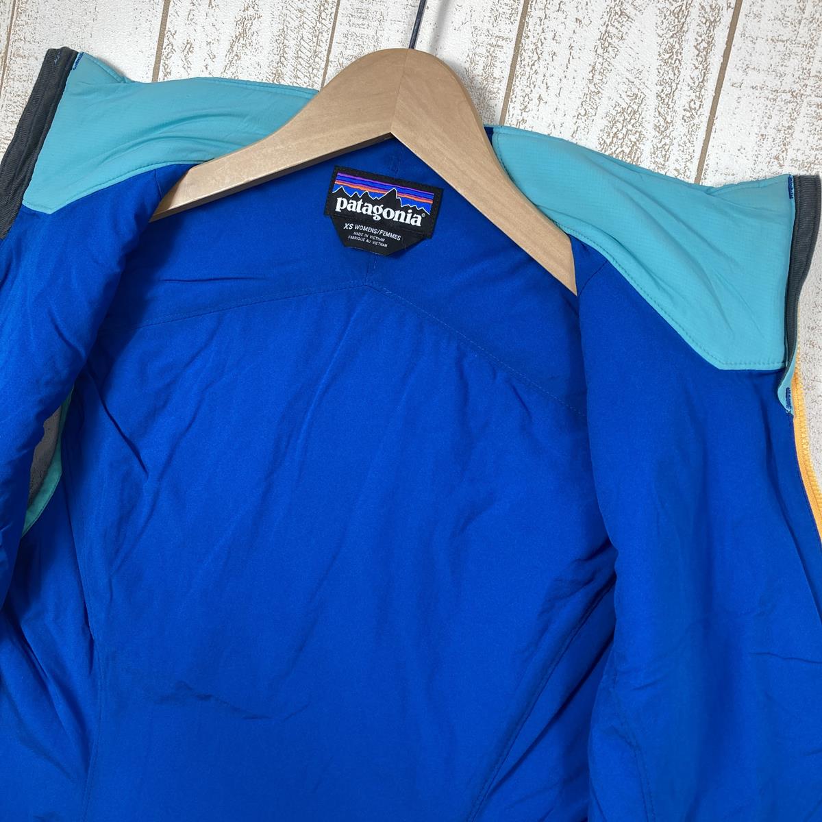 【Women's XS ブルー系】 Patagonia ( パタゴニア ) ナノエア ベスト Nano-Air Vest フルレンジ アクティブインサレーション 84275 International Women's HWLT Howling Turquoise 化繊イ