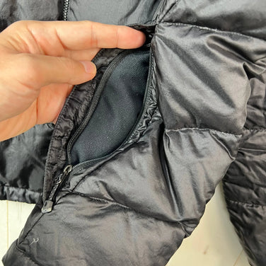 The North Face 男士 Zip-In Magne Aconcagua 羽绒服（黑色，小号）- 羽绒填充