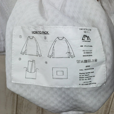 【Men's XL ホワイト系】 Comfy Outdoor Garment ( コムフィーアウトドアガーメント ) オクタ LS ティー Octa LS Tee ポリエステル ウェア トップス アウター ジャケット フリース z00051267 フリース アウター - 【公式】2ndGEAR（セカンドギア）Webショップ【登山用品・アウトドア用品専門 買取販売店】