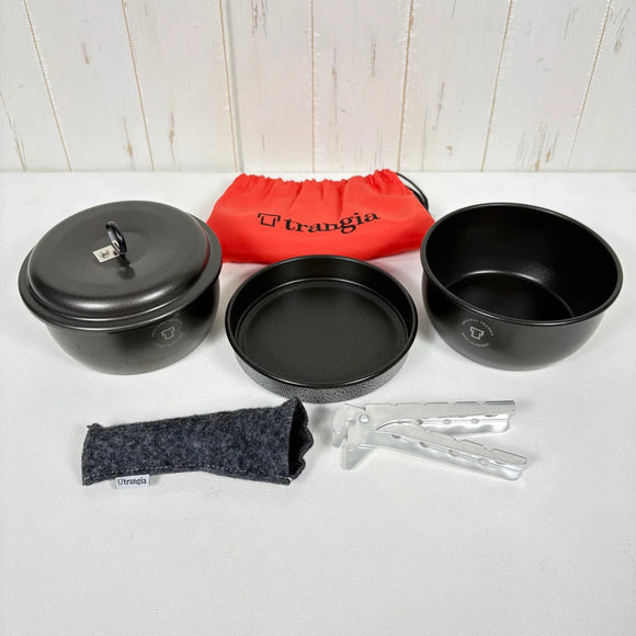 【OneSize ブラック系】 Trangia ( トランギア ) ツンドラ 3 ミニ ブラック バージョン TUNDRA 3 mini Black Version アルミ クックウェア クッカー コッフェル z00054934  クッカー コッフェル クックウェア