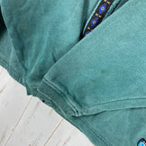 【Women's L グリーン系】 1990s Alf ( アルフ ) チロリアン スウェット カーディガン Tyrolean Sweat Cardigan ビンテージ オリジナル 入手困難 コットン ウェア トップス アウター ジャケット コットン z00054501