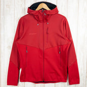 【Men's M レッド系】 Mammut ( マムート ) アルティメイト シックス ソフトシェル フーデッド ジャケット アジアンフィット Ultimate Vi So Hooded Jacket Af ソフトシェル 1011-01400 Men's Magm - 【公式】2ndGEAR（セカンドギア）Webショップ【登山用品・アウトドア用品専門 買取販売店】
