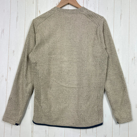 【Men's S ベージュ系】 2023 Patagonia ( パタゴニア ) R1 エア クルー R1 Air Crew Oar Tan / ORTN 中空糸 ジグザグ構造 吸湿速乾 ポリエステル ウェア トップス アウター ジャケット フリース z000607