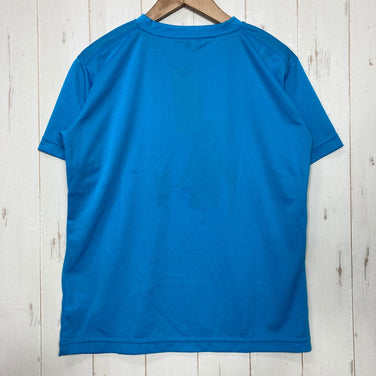 【Unisex XS ブルー系】 燕山荘（えんざんそう） 燕山荘 オリジナル ティーシャツ ポリエステル ウェア トップス インナー シャツ ショートスリーブTシャツ クルーネック 化繊 z00060585  化繊 ショートスリーブTシャツ クルーネック インナー シ