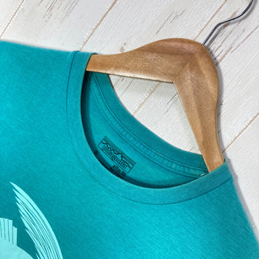 【Men's S グリーン系】 2017 Patagonia ( パタゴニア ) フライング フィッシュ ティー Flying Fish Tee オーガニックコットン ウェア トップス インナー シャツ ショートスリーブTシャツ クルーネック コットン z00059