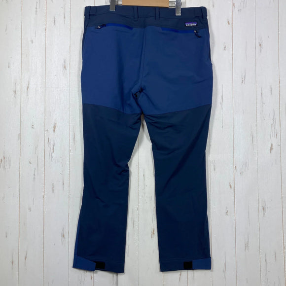【Men's 36 ネイビー系】 2021 Patagonia ( パタゴニア ) ポイント ピーク トレイル パンツ ショート Point Peak Trail Pants Short NENA New Navy 耐久撥水 立体裁断 ストレッチ ナイロン ウェア ボ