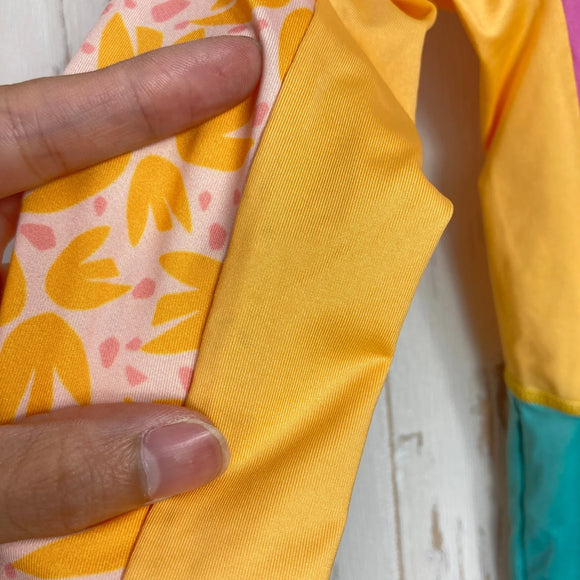 【Baby's 3T オレンジ系】 2020 Patagonia ( パタゴニア ) スイム ロンパース Swim Romper MBPI ナイロン ウェア トップス インナー シャツ ロングスリーブシャツ 化繊 z00058083 MBPI 化繊 ロングスリーブシャツ