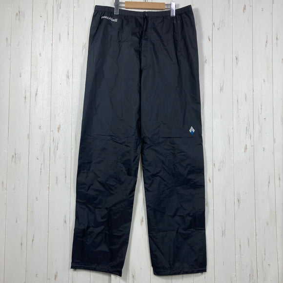 【Men's XL-Long ブラック系】 Montbell ( モンベル ) ストームクルーザー パンツ Men's Storm Cruiser Pants Men's GORE-TEX / GORE C-KNIT ナイロン ウェア ボトムス ロングパンツ レインシェル z0