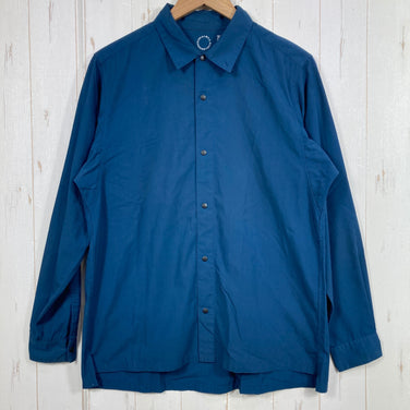 【Unisex M ネイビー系】 Yamatomichi ( 山と道 ) バンブー シャツ Bamboo Shir Indigo レーヨン ウェア トップス インナー シャツ ロングスリーブシャツ 化繊 z00058594 Indigo 化繊 ロングスリーブシャツ イ