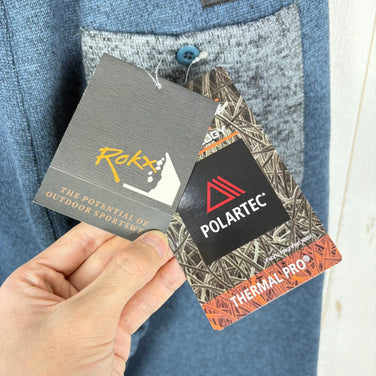 男士M码蓝色Rokx The Goose长裤RXMF191067浅靛蓝色z00056163浅靛蓝色抓绒长裤