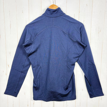 【Women's M ネイビー系】 Icebreaker ( アイスブレーカー ) スポーツ 320 ハーフジップシャツ メリノウール ウェア トップス インナー シャツ ロングスリーブシャツ ウール z00055036  ウール ロングスリーブシャツ インナー シャツ - 0