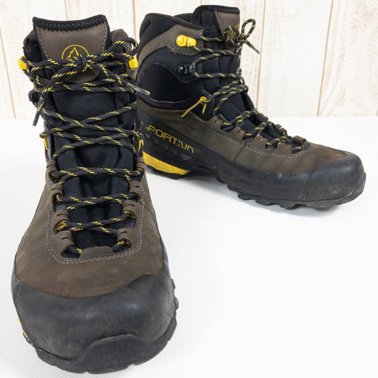 [Men's 44 Black] La Sportiva Traverse X5 Gore-Tex TX5 GTX Leather 27I Men's Trekking Boots Footwear