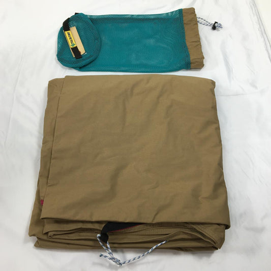 [OneSize 米色] Tent-mark Designs × Tulsatime 飞鼠翼 13 英尺 Tc 篝火版防水布 MF-TC15 防水布露营装备