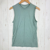 【Men's S グリーン系】 Yamatomichi ( 山と道 ) 100 パーセント ライト メリノ スリーブレス 100% Light Merino Sleeveless メリノウール100% 日本製 メリノウール ウェア トップス インナー シャツ タンク