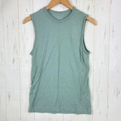 【Men's S グリーン系】 Yamatomichi ( 山と道 ) 100 パーセント ライト メリノ スリーブレス 100% Light Merino Sleeveless メリノウール100% 日本製 メリノウール ウェア トップス インナー シャツ タンク