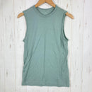 【Men's S グリーン系】 Yamatomichi ( 山と道 ) 100 パーセント ライト メリノ スリーブレス 100% Light Merino Sleeveless メリノウール100% 日本製 メリノウール ウェア トップス インナー シャツ タンク-1