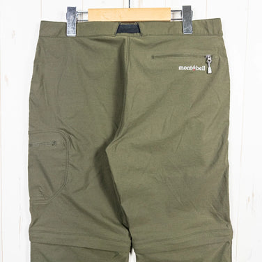 【Women's L グリーン系】 Montbell ( モンベル ) コンバーチブル 1/2 パンツ Convertible 1/2 Pants ナイロン ウェア ボトムス ロングパンツ z00052280 ロングパンツ ボトムス ウェア - 【公式】2ndGEAR（セカンドギア）Webショップ【登山用品・アウトドア用品専門 買取販売店】