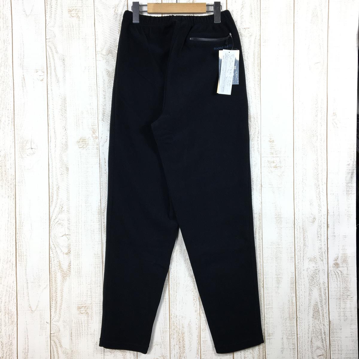 【Men's L ブラック系】 Montbell ( モンベル ) トレールテックパンツ クリマプラス フリース 1105165 Asian Men's BK Black フリース ロングパンツ ボトムス ウェア