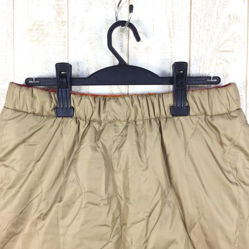 【Women's M ベージュ系】 Wildthings ( ワイルドシングス ) リバーシブル プリマロフト セラペ スカート Reversible Primaloft Serape Skirt パーテックス 10FWWT27 Women's  スカート ボトムス ウ