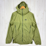 【Men's M グリーン系】 Millet ( ミレー ) ブリーズ バリヤー ワイルダー ライト ジャケット BREATHER WILDER LT JACKET ナイロン ウェア トップス アウター ジャケット ウィンドシェル z00055353  ウィンドシェ