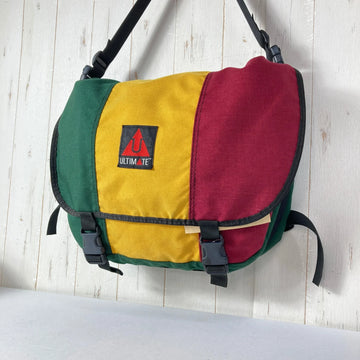 【OneSize ワインレッド系】 1997 Ultimate Direction ( アルティメイトディレクション ) リバーシブル メッセンジャーバッグ Reversible Messenger Bag 生産終了モデル 入手困難 コーデュラナイロン製 バッグ ストレ