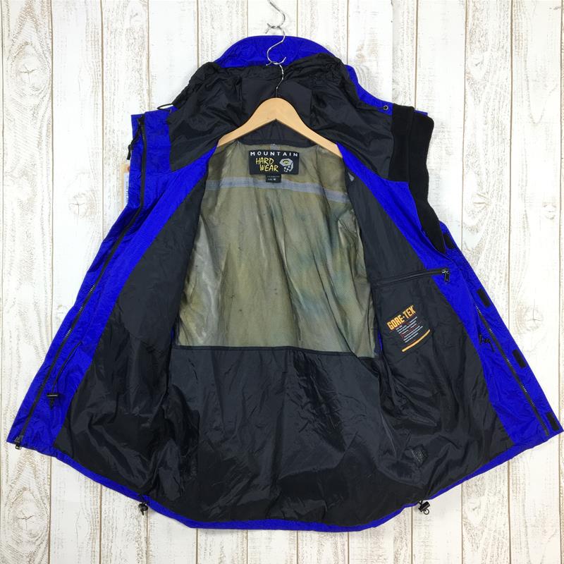 【Men's M ブルー系】 Mountain Hardwear ( マウンテンハードウェア ) ゴアテックス マウンテンパーカ Goretex Mountain Parka ハードシェル ジャケット フーディ 生産終了モデル 入手困難 International